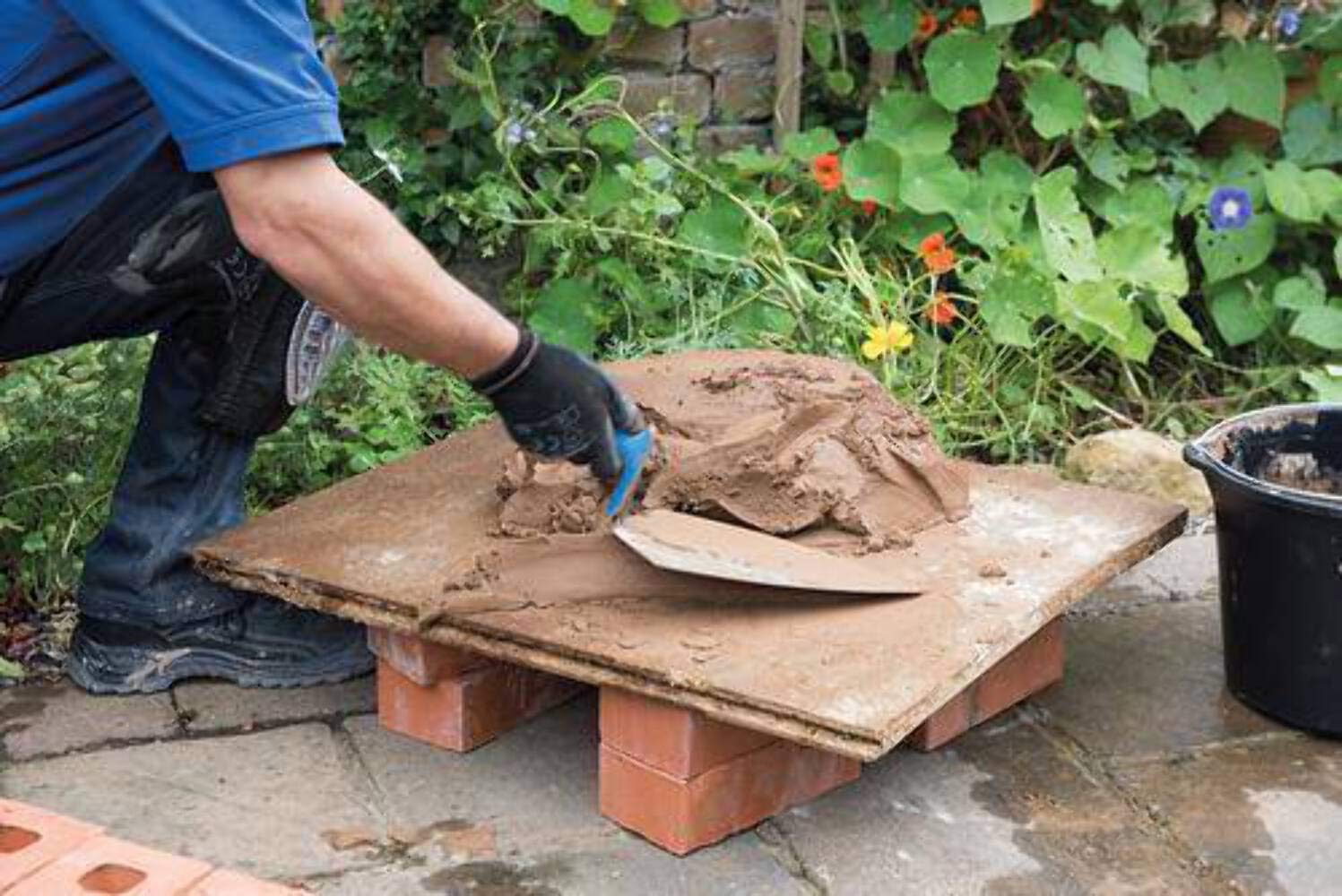 Silverline Brick Trowel Soft-Grip 280 x 150mm (287438)