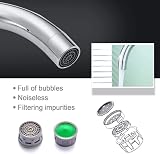 Hapilife Kitchen Sink Mixer Tap Monobloc 360 Swivel Chrome 1 Hole view 6