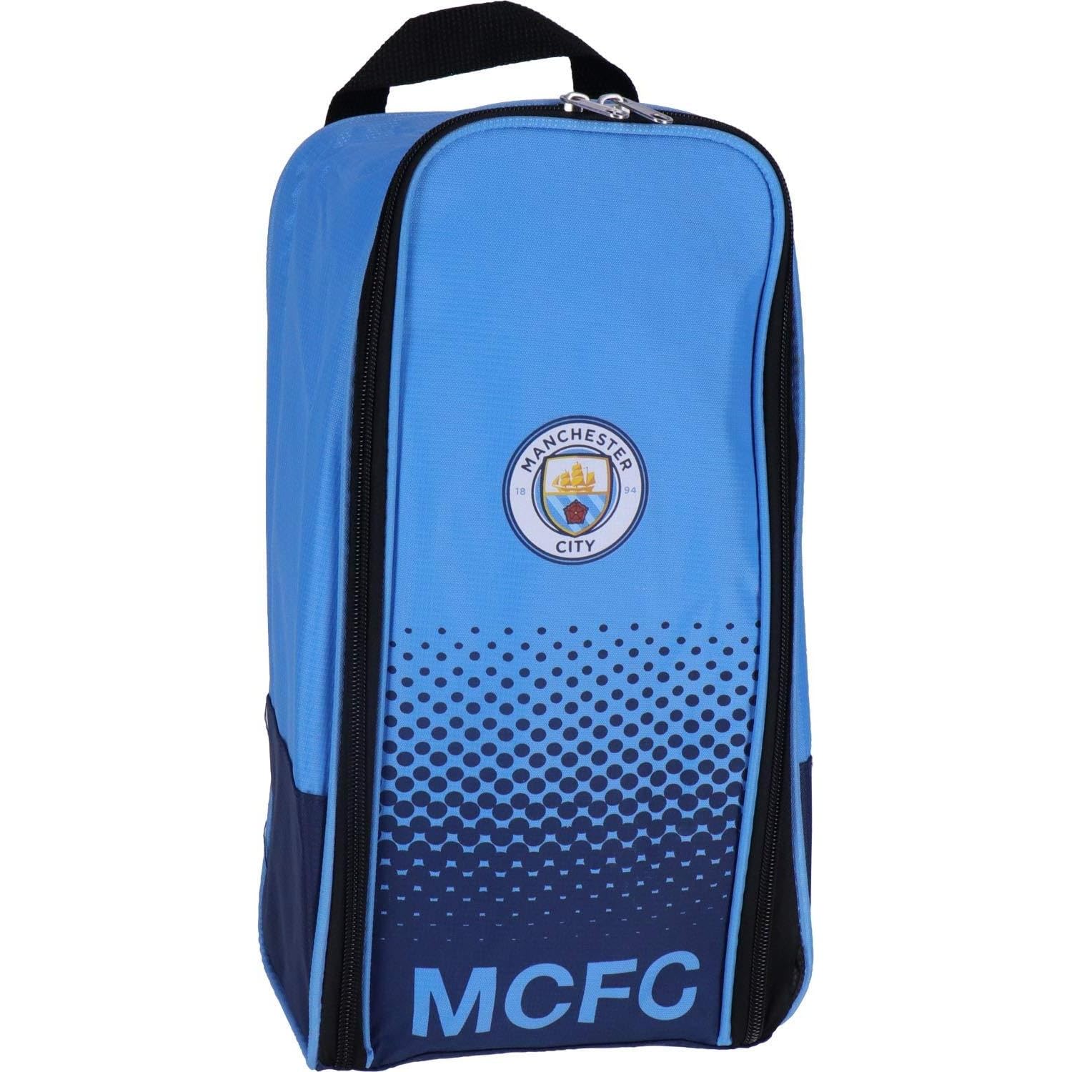 Man City Fade Design Bootbag,Blue,approx 35cm x 18cm x 12cm