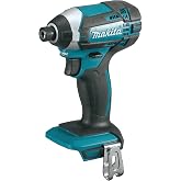 Makita XDT11Z 18V LXT Lithium-Ion Cordless Impact Driver, Tool Only | Variable Speed | Built-In LED Light | Compact Design | 1/4" Hex Chuck | Battery &amp; Charger Not Included