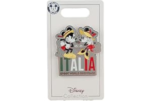 DISNEYPARKS Disney Pin - EPCOT World Showcase - Italia - Mickey and Minnie Mouse - Italy