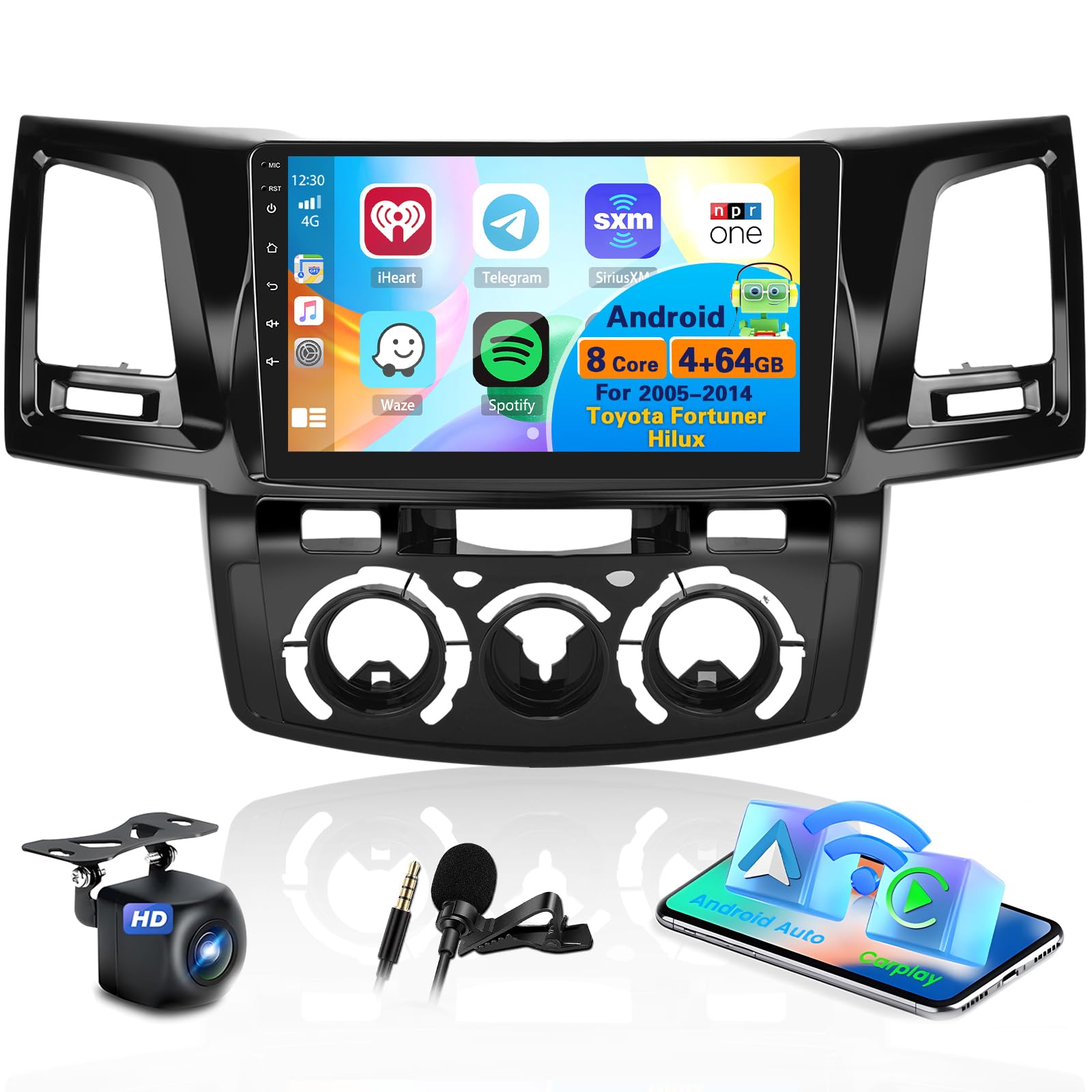 Inefala 8-Core 4+64G Android 13 Car Stereo Upgrade