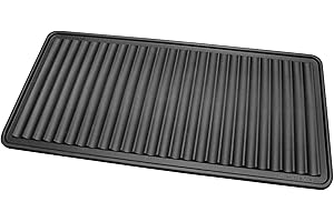WeatherTech BootTray for Entryway - Durable Mat for Boots, Shoes, Traps Water and Dirt (16"x36") - Black
