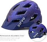SIFVO Kids Bike Helmet Boys Girls 5-14 Years Adjustable Lightweight Cool Visor view 2