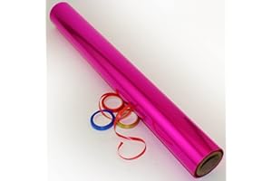 Tytroy Gift Wrapping Cellophane Roll (17.5in x 100ft Pink)