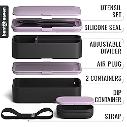 Bentoheaven Premium Bento Box Adult Lunch Box with