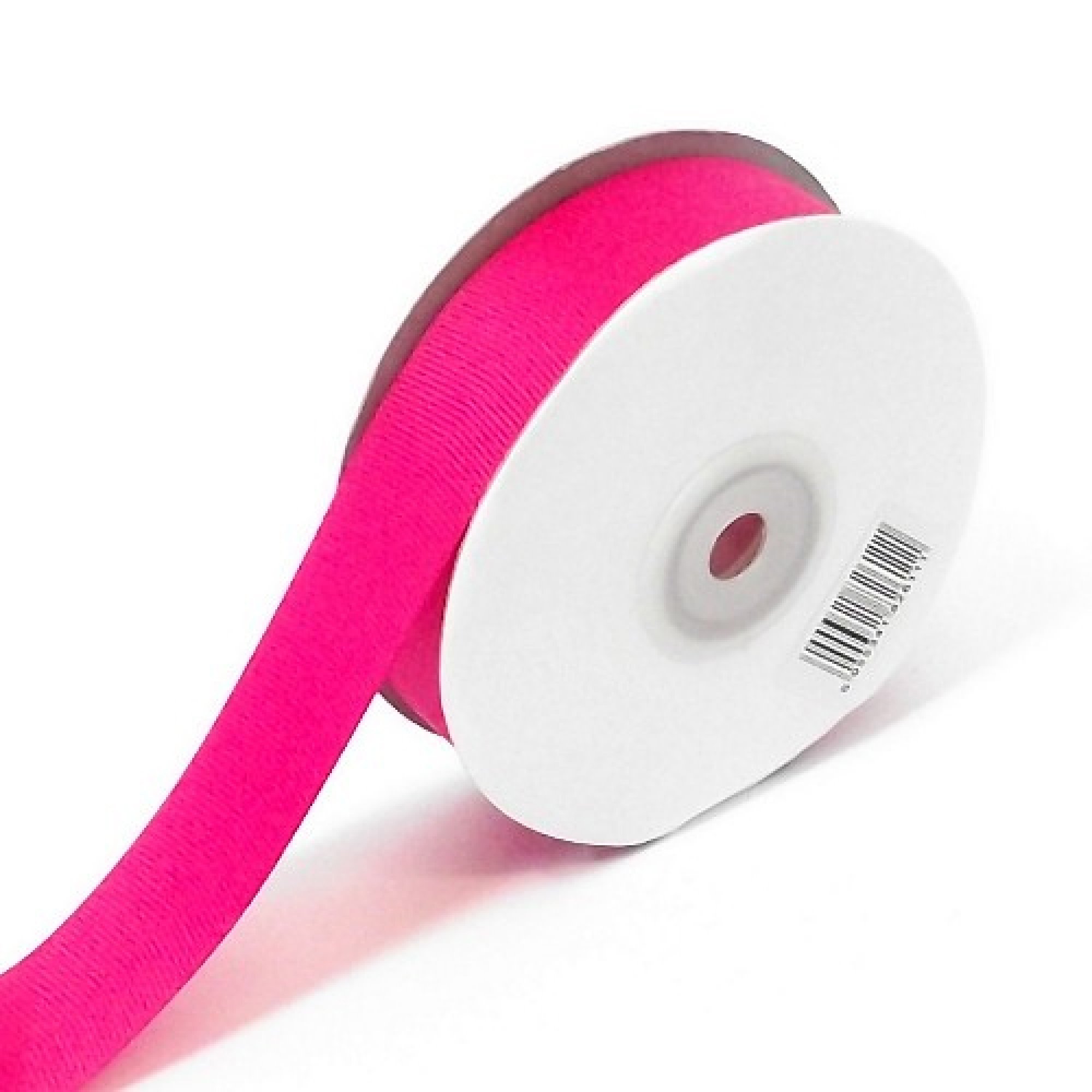 25m Full Reel Woven Edged Grosgrain Ribbon - 25mm (1 inch) Width (Turquoise) (25mm, Red) (25mm, Hot Pink)