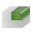 30cm x 40cm (12" x 16") ArtGeo 3mm Canvas Panel, Pack of 5