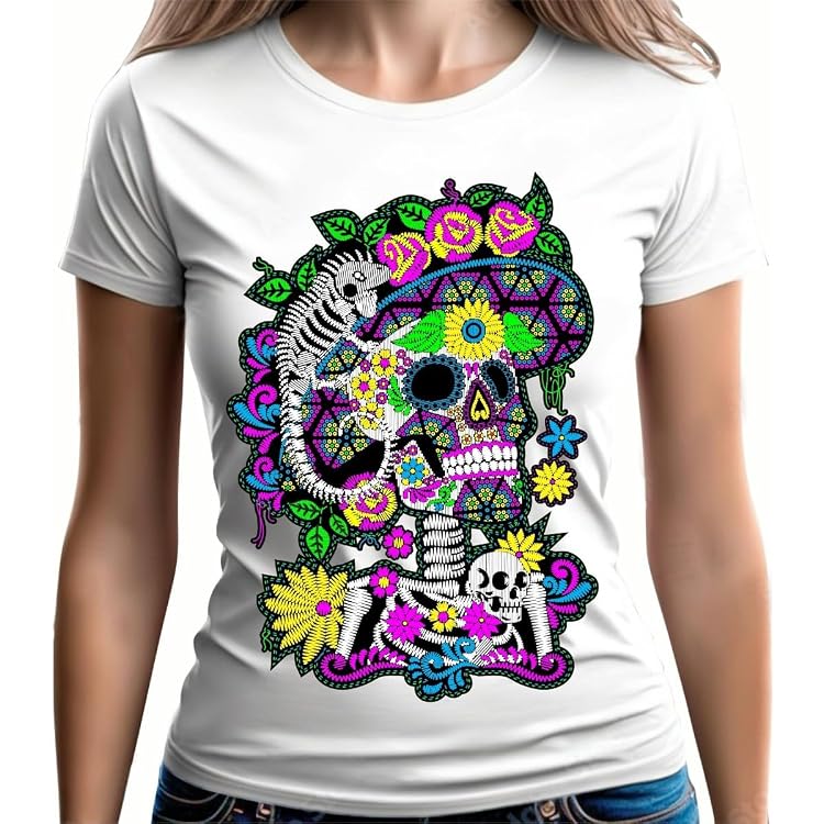 Queen Kerosin Women's Enzyme Wash T-Shirt Print Top