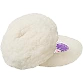 3M Perfect-It Low Lint Wool Compounding Pad, 4 in, 30040, Single Sided, 2 Pads, Fast Cutting, Quickly Refine Abrasive Sand Scratches for Automotive