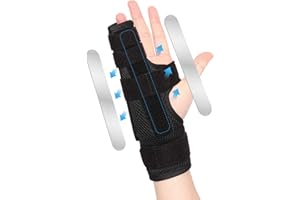 joingood Pinky Finger Splint, Boxer Fracture Splint, Metacarpal Splint for 4th or 5th Finger, Finger Splint for Broken Finger Trigger Finger Arthritis Tendonitis,Fits for Left & Right Hand(Mesh,S/M)