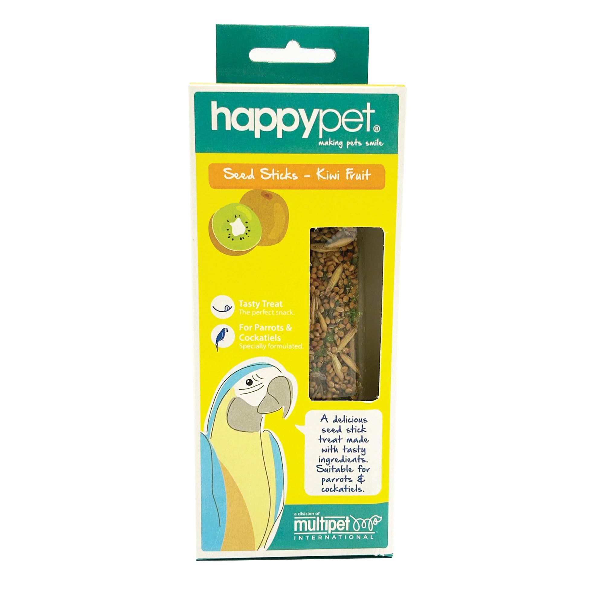 Tweeters Treats Seed Sticks for Parrots - Honey
