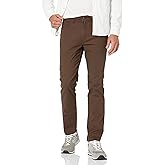 Amazon Essentials Men's 5-Pocket Comfort Stretch Chino Pants