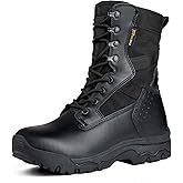FREE SOLDIER Women's Tactical Boots 8 Inches Lightweight Combat Boot Durable Military Work Outdoors Boots Desert Boot for Women