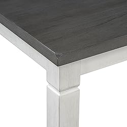 XD Designs Farmhouse Rustic 7-Piece Dining Table