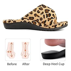 Litfun Orthopedic House Slippers for Women