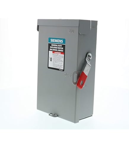 Siemens LF211NU 120/240 Volt 30 Amp 2-Pole Fusible Safety Switch Siemens LF211NU 120/240 Volt 30 Amp 2-Pole Fusible Safety Switch