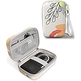 RHEMEL Digital Camera Case Compatible with KODAK PIXPRO FZ55 / FZ45, CAMKORY, Compact Travel Camera Bag with Mesh Pouch for SD Card, Cable & Accessories, Morandi Portable Camera Case (Case Only)