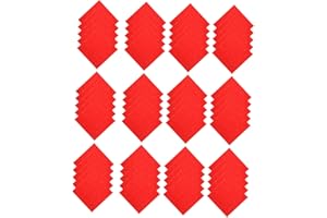 jojofuny 60pcs Chinese Paper Cutting Papercut Craft Paper Calligraphy Practice Calligraphy Red