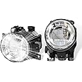 Nakkaa Front Fog Lights Fog Lamp Pair Left and Right Compatible with Q50 QX50 Q60 QX60 QX80 2014-2020 261554GA0A 261554GA0B