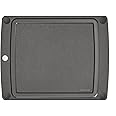 Epicurean - 505-151102003 Epicurean All-In-One Cutting Board with Non-Slip Feet, 14.5" × 11.25", Slate/Black