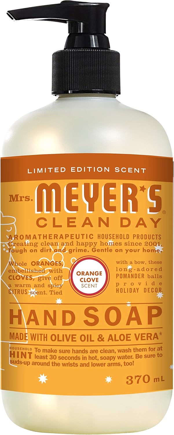 Mrs. Meyer's Clean Day Hand Soap, Orange Clove, 370ml Amazon.ca