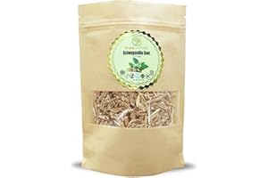 Cure Wid Pure Certified Organic Ashwagandha Root - Cut & Sifted 4oz - Non-GMO, Non-Irradiated Ashwagandha For Men & Women | Ideal for Herbal Tea, Tinctures & Adaptogenic Wellness