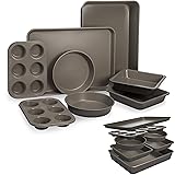 Goodful All-In-One Nonstick Bakeware Set, Stackable