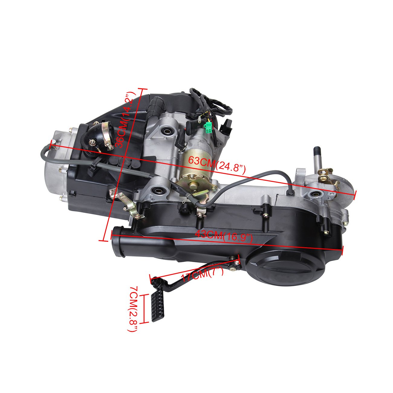 Samger Air Cooled 150cc Motor GY6 Go karts CVT Engine Automotive Engines