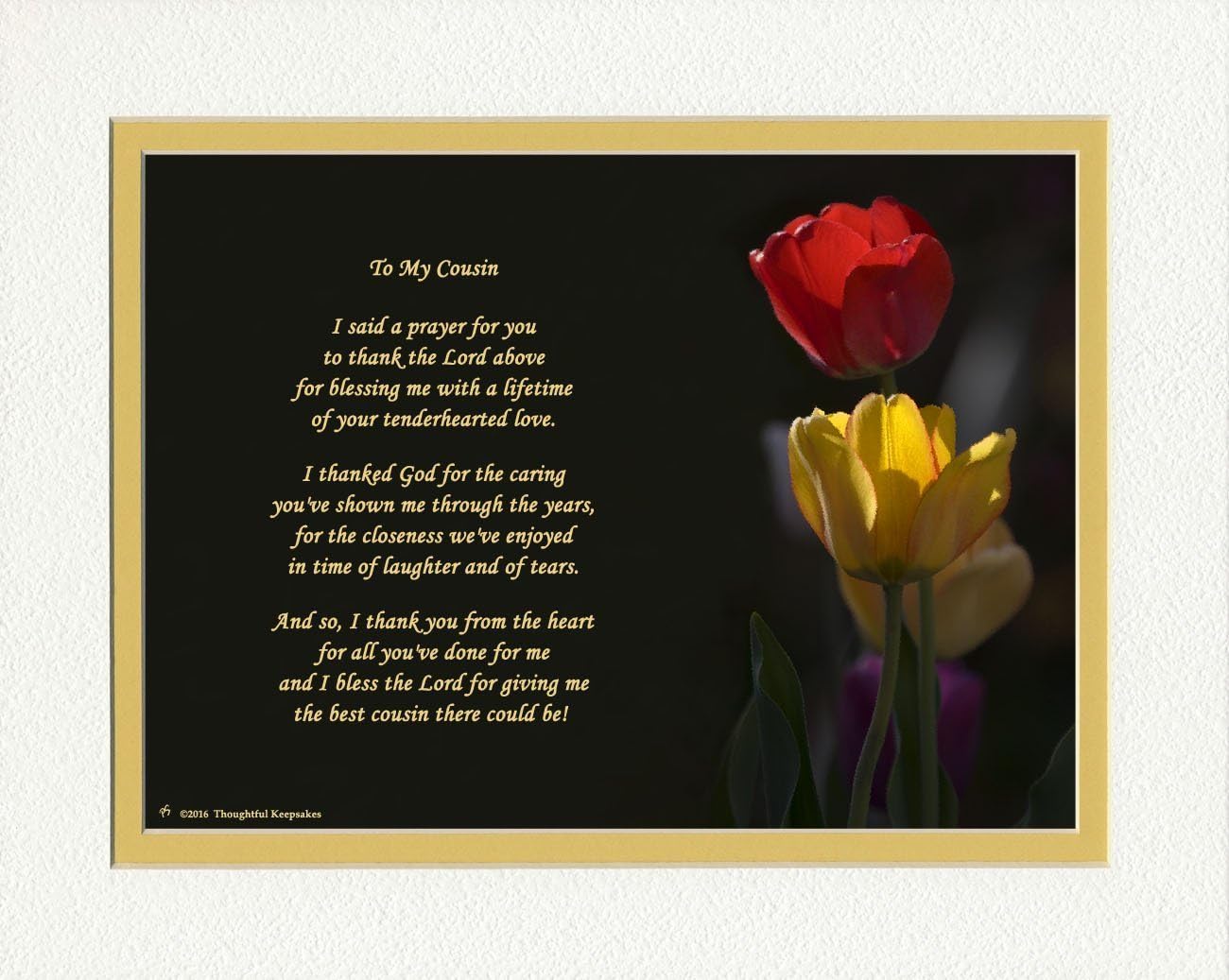 Photographs - Gift for Cousin with 