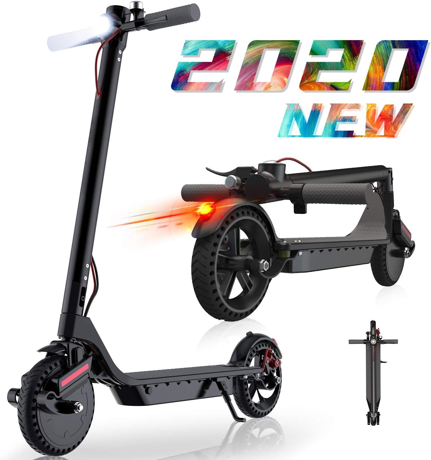 MARKBOARD Electric Scooter High Power Smart 8.5''E-Scooter, Lightweight Foldable with LCD-display Electric Foldable E-Scooter Portable &Lightweight Design For Adults and Teenagers