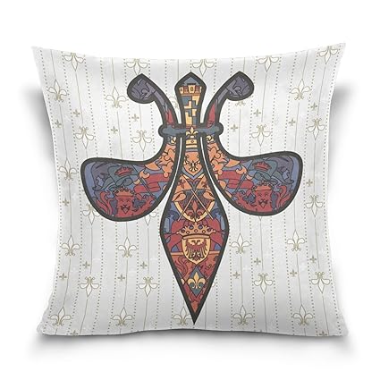 Amazon Com Alaza Double Sided Royal Medieval Victoria Style Fleur
