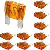 Gaoekoius Maxi Blade Fuse kits-10 PCS 32V(12/24V) 40A Automatic Replacement Blade Fuse for Car/RV/Boat/Home etc.