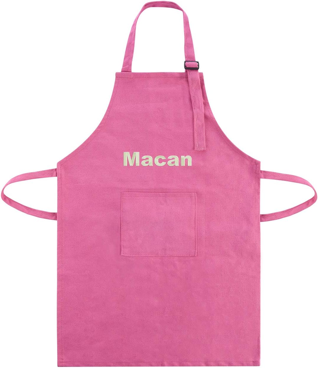 embroidered kids apron