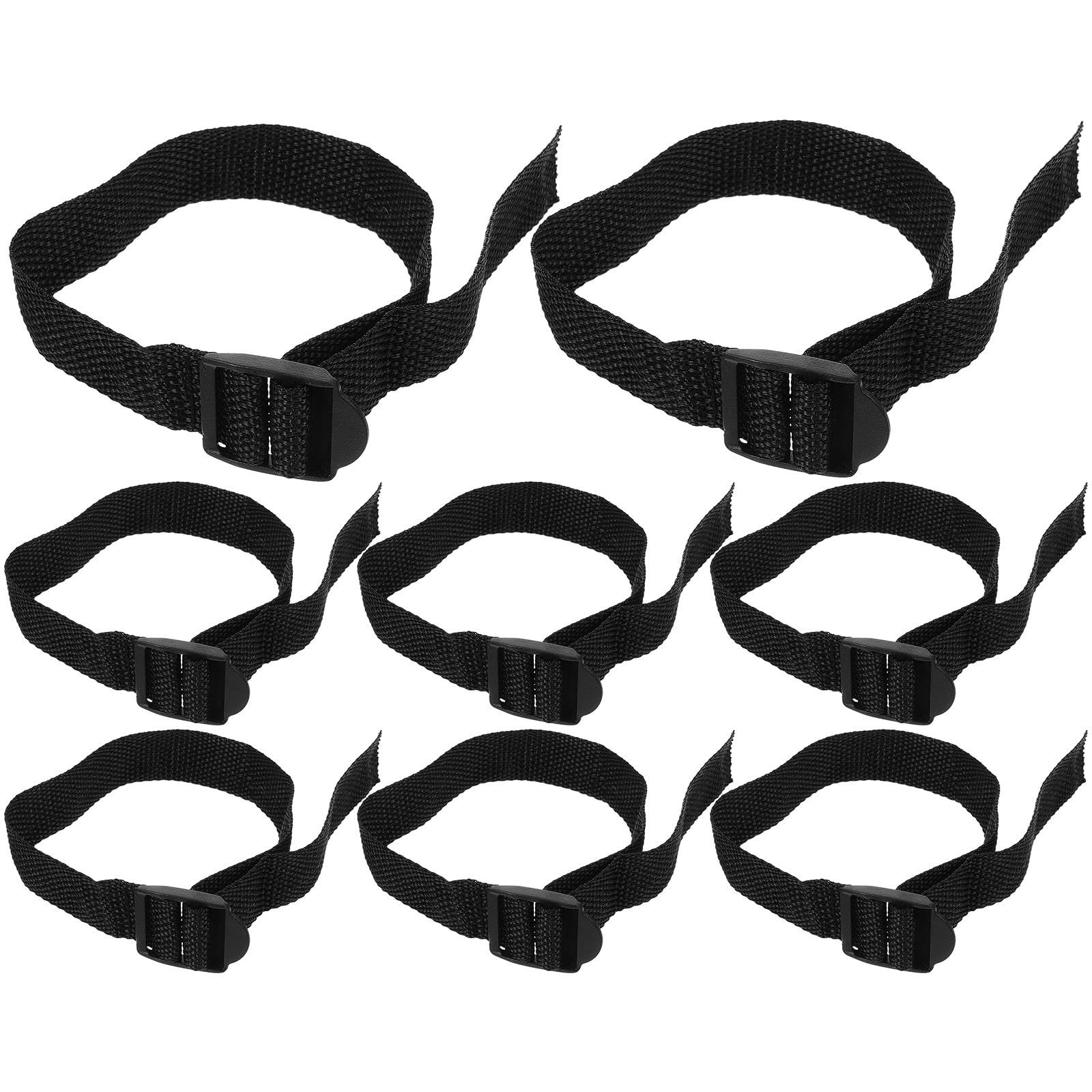 IMIKEYA 8pcs Lawn Aerator Shoes Strap Garden Spike Shoes Sandals Fixing Band Outdoor Floor Aerator Boot Belt For Yards One Size Fits All