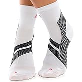 ZaTech Plantar Fasciitis Socks, Ankle Compression Socks, Foot & Arch Support for Women & Men