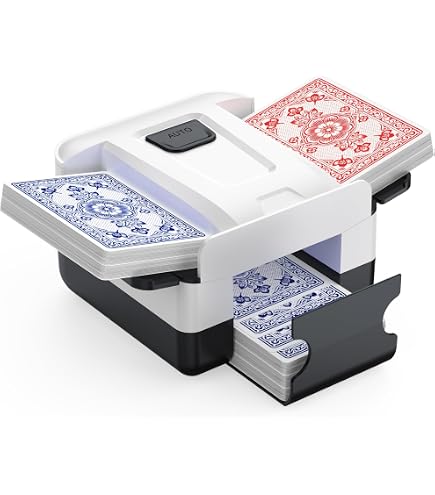 Mezclador Automático Y Repartir De Cartas 2 Pares,ia Por Voz