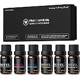 Airversa Hotel Scent Diffuser Oils, Fragrance Oils Set, 10mL | 0.34 Fl Oz x 6
