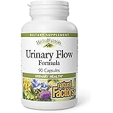 Natural Factors - HerbalFactors Urinary Flow Formula, Supports Urinary Health, 90 Capsules