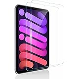 doeboe Screen Protector for iPad Mini 6 (8.3 inch, 2021), 2 Packs Tempered Glass 9H Hardness Protector for New iPad Mini 6th