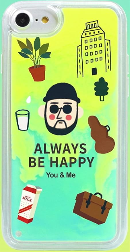 Amazon Co Jp 4種類のかわいいヴィンテージの魅力的なモダンクラシックの映画の主人公レオンとマチルダアートポップ絵文字キャラクターレタリングラブリーアートデザインパターンiphoneケースとgalaxyケースネオン蛍光サンドシリコンtpuとポリカーボネート素材の二重構造