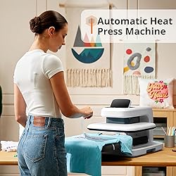 HTVRONT Auto Heat Press 2 - Heat Press Machine for