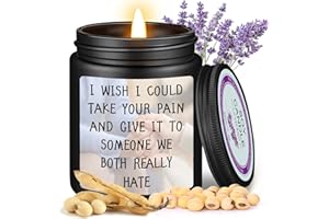 AUELIFE Get Well Soon/Feel Better Gifts for Women Men for After Surgery Recovery, Inspirational Candles, Grieving, Condolence, Miscarriage, Divorce, Cancer