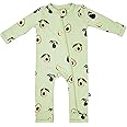 KYTE BABY Unisex Rayon Made From Bamboo Zippered Rompers 0-24 Months