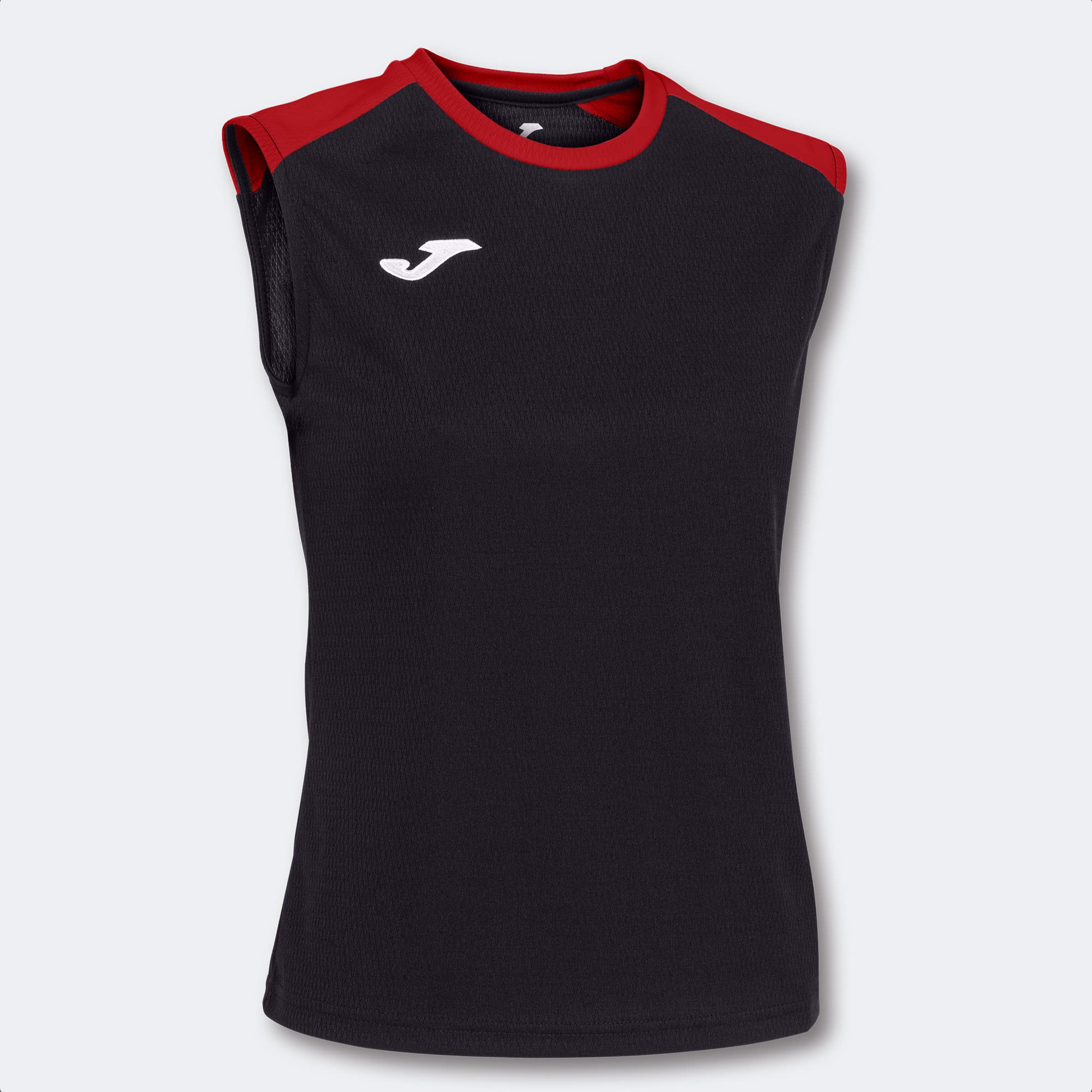 Joma Women's Eco Championship Tank Top T-Shirt, Black Red, L