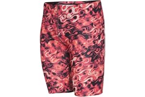 iSwim Jammer Swimsuit – Boys' Competitive Swim Shorts, Quick Dry, UPF 50+, Lined, Athletic Fit