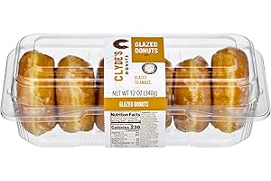 GUOML Clyde's Glazed Donuts, Frozen, 6ct