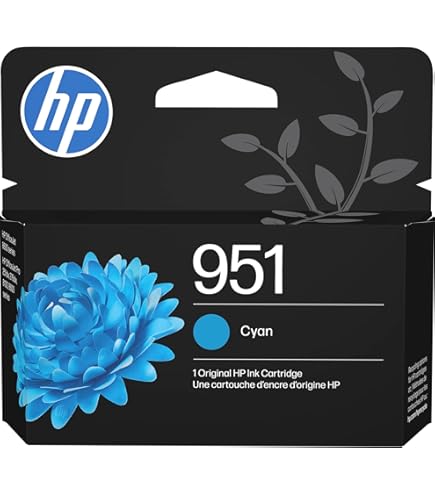 Amazon.com: HP 952 Cyan Ink Cartridge | Works OfficeJet 8702