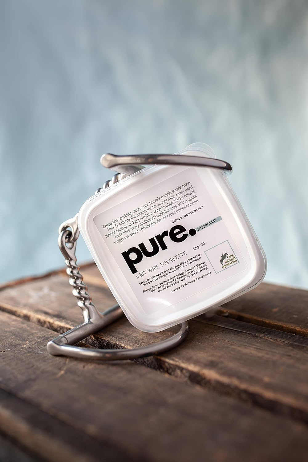 pure. A Bit Wipe (Peppermint) Handmade