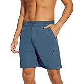 NATUVENIX Hiking Shorts Men, Quick-Dry Fishing Shorts for Men Lightweight Stretch Work Shorts Causal Travel